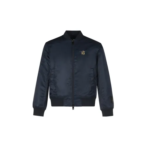 ARMANI EXCHANGE Puffer Jackets Men Navy