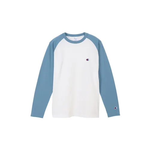 Champion T-Shirts Unisex Light Blue