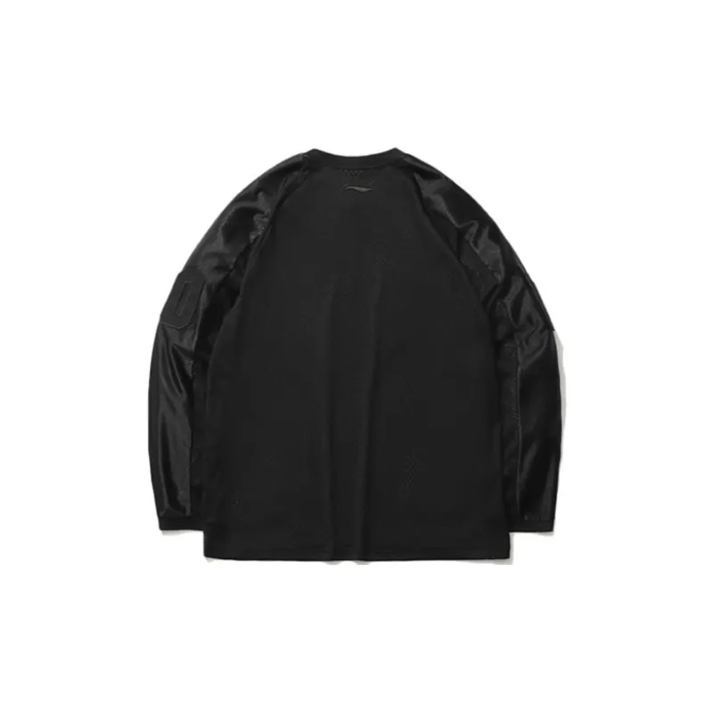 LINING Sports Basketball Collection T Shirts Men Black-1