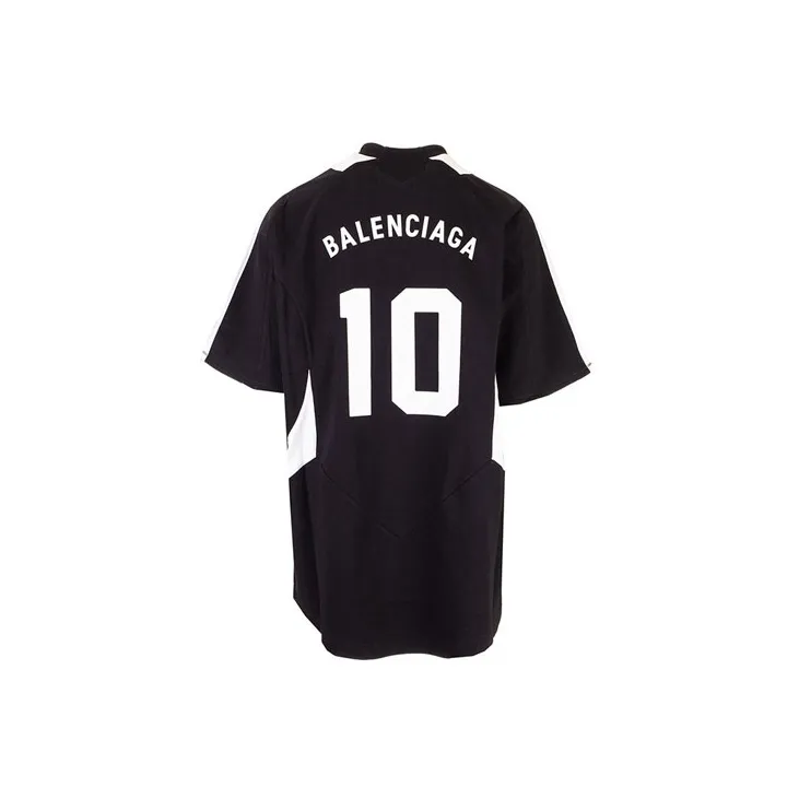 Balenciaga Soccer Jerseys Men Black-1