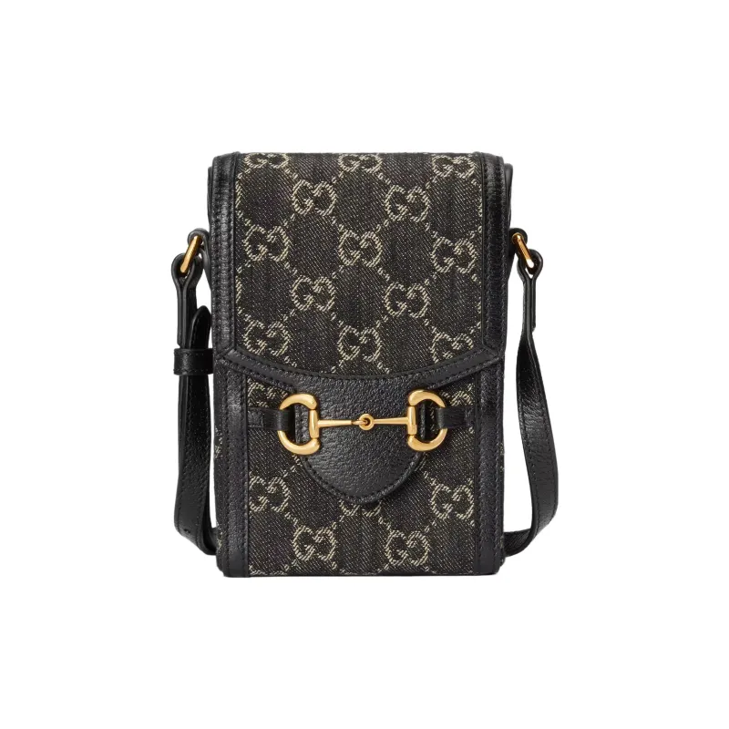 GUCCI Horsebit 1955 Cellphone Pouches-0