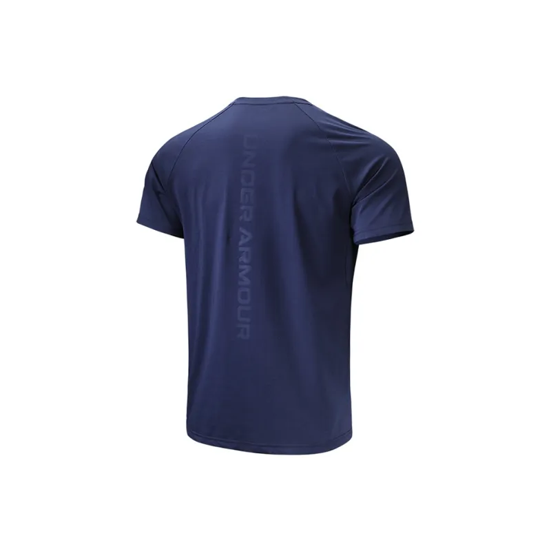 Under Armour T Shirt Men's Collegiate Blue-1
