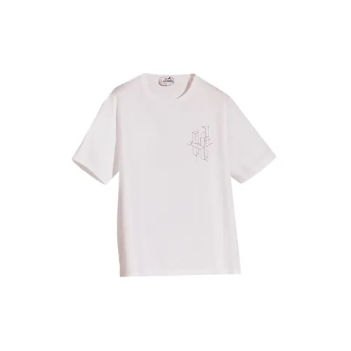 HERMES T-Shirts Men White