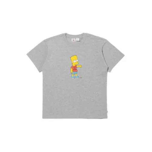 The Simpsons X Levis T-Shirts Men Gray