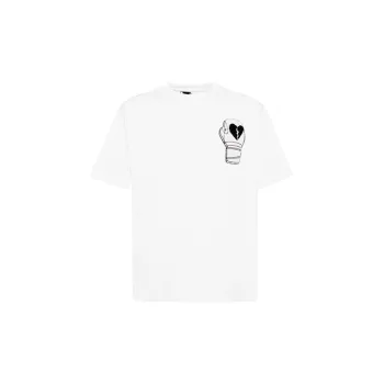YLDP T Shirts Unisex White