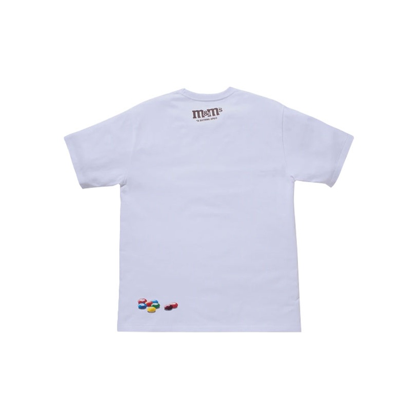 A BATHING APE X M&M's Ape Head Tee Black L - POIZON