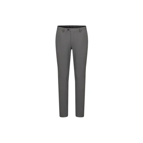 HUGO BOSS Suit Trousers Men Gray