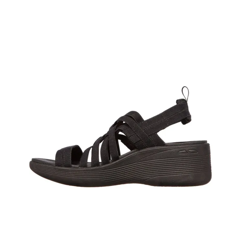 Skechers Pier Lite Beach Sandals Women's Black-0