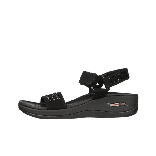 Skechers Arch Fit Beach Sandals Women's All Black