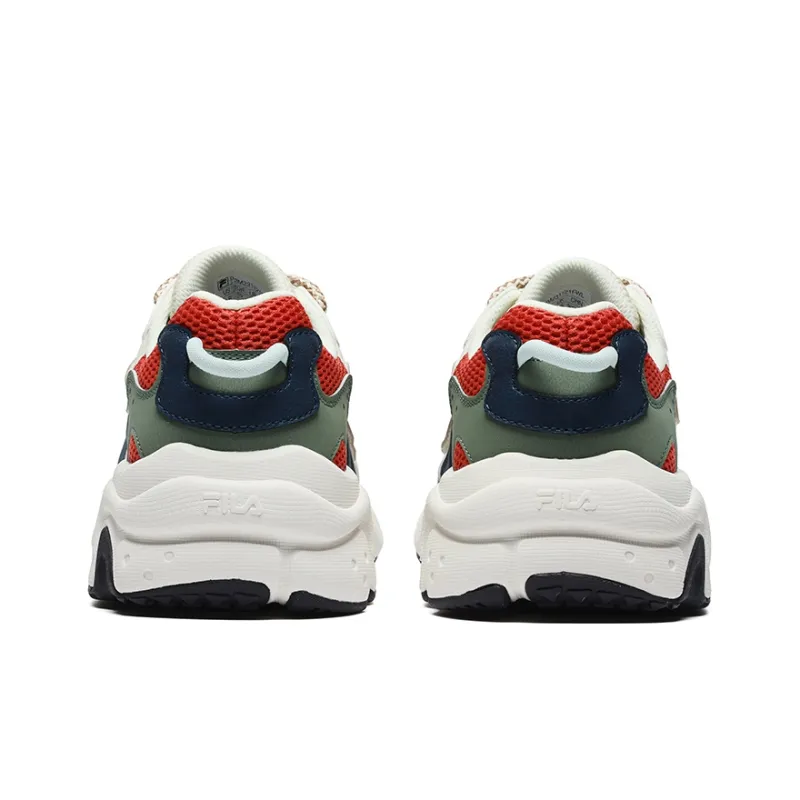 FILA FUSION Raccoon Sneakers 'White Green Red'-3