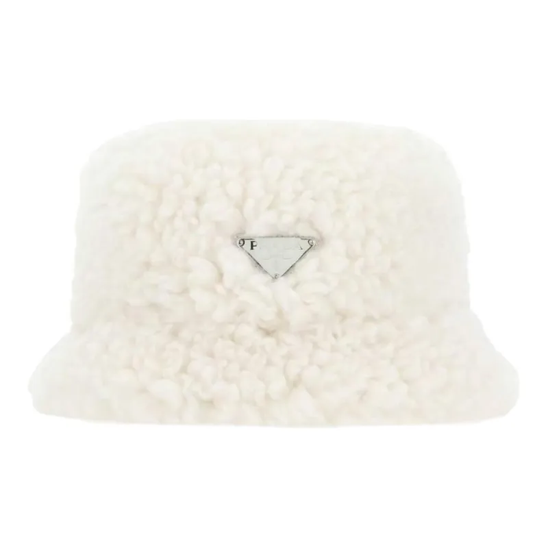 PRADA Bucket Hats Unisex White-0