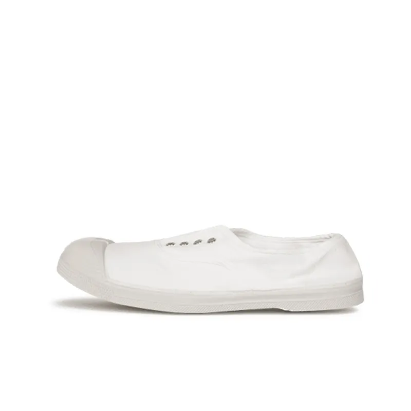 BENSIMON Anti Slip Wear Resistant Low Top Casual Shoes Women's White-0