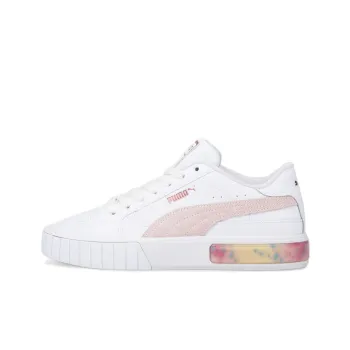 PUMA Cali Star Low-Top Skateboard Shoes Women's White Pink
