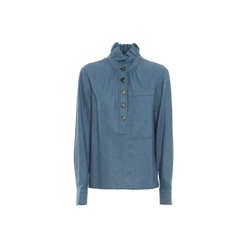 TORY BURCH Shirts Women's Blue