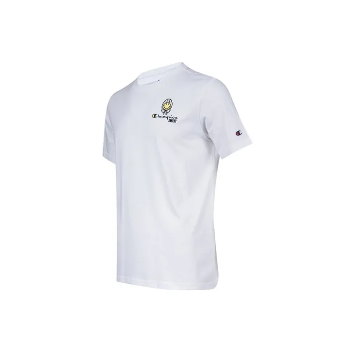 Smiley X Champion T-Shirts Men White-2