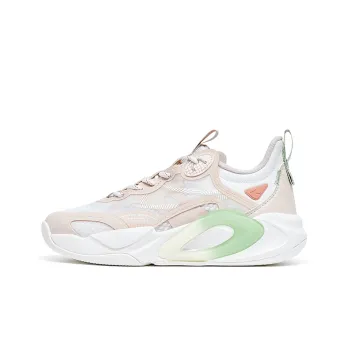 XTEP AG LVL UP 1 Casual Shoes Women's Low Top Sail White/Ivory White