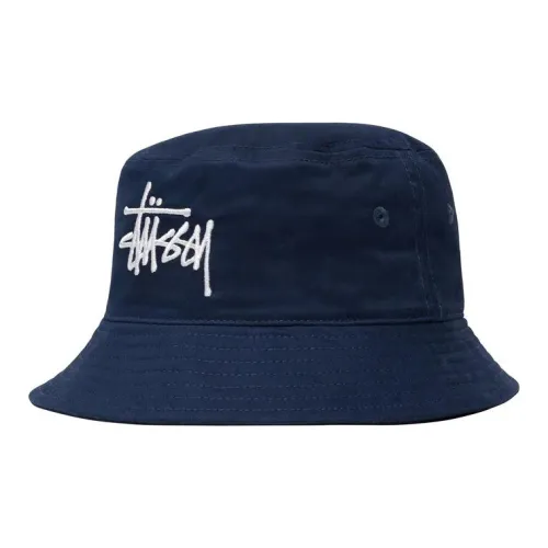 Stussy Bucket Hats Unisex Navy