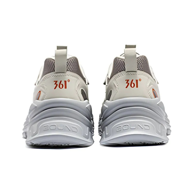 361° Overhill Cushioning, Breathable, Lightweight Low Top Running Shoes Men's Shade 1 Gray Mesh-2