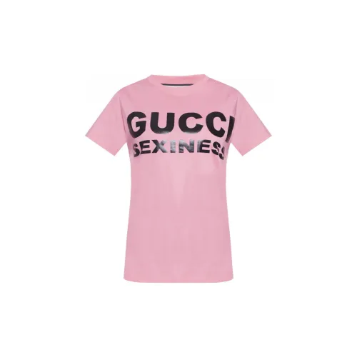 GUCCI T-Shirts Women's Pink