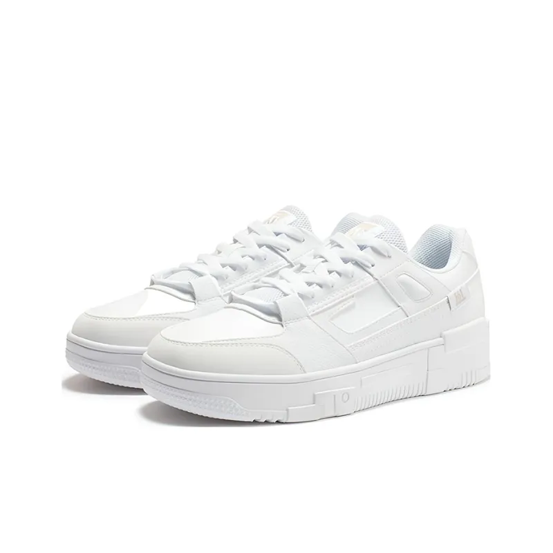 361° Lightweight Low Top Skateboard Shoes Men's Bright White-2