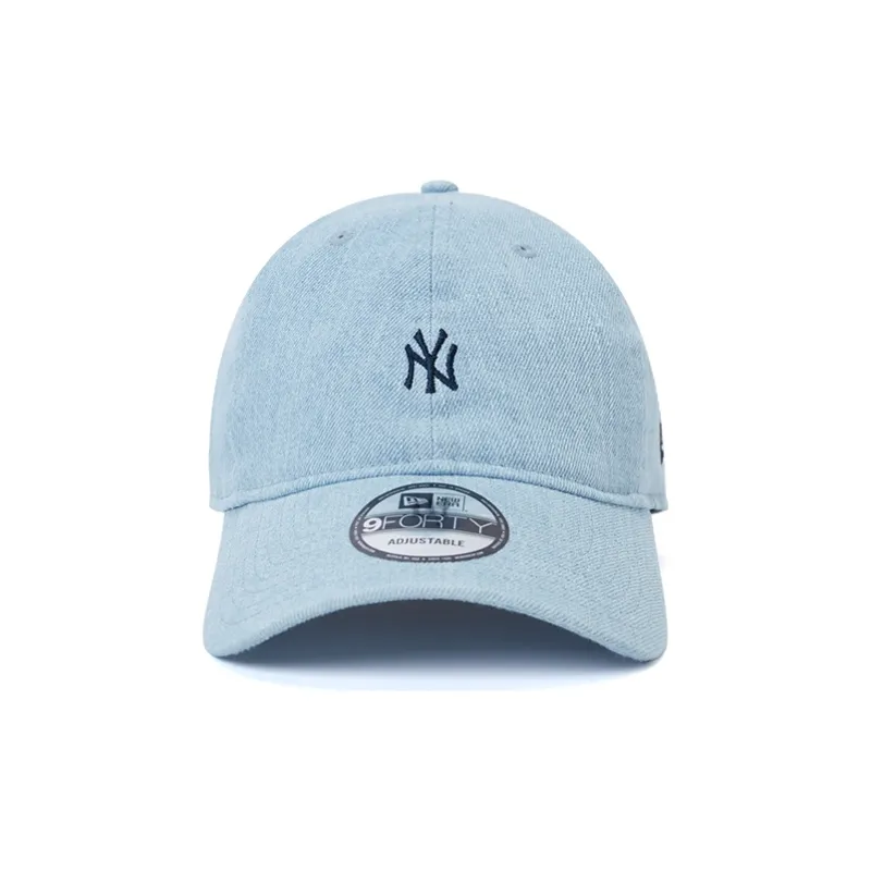 New Era Baseball Caps Unisex Denim Blue-1
