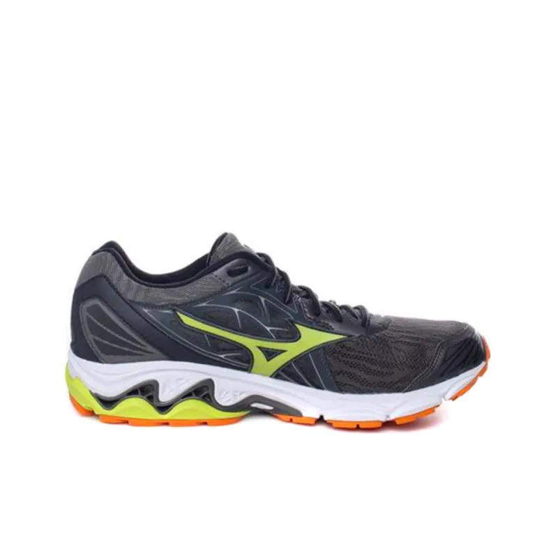 Mizuno Inspire 14 Low Tops White Gray Yellow-1