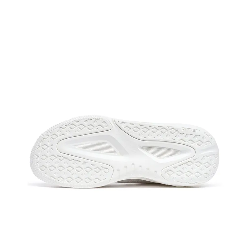 XTEP AG LVL UP 1 Casual Shoes Women's Low Top Sail White/Ivory White-3