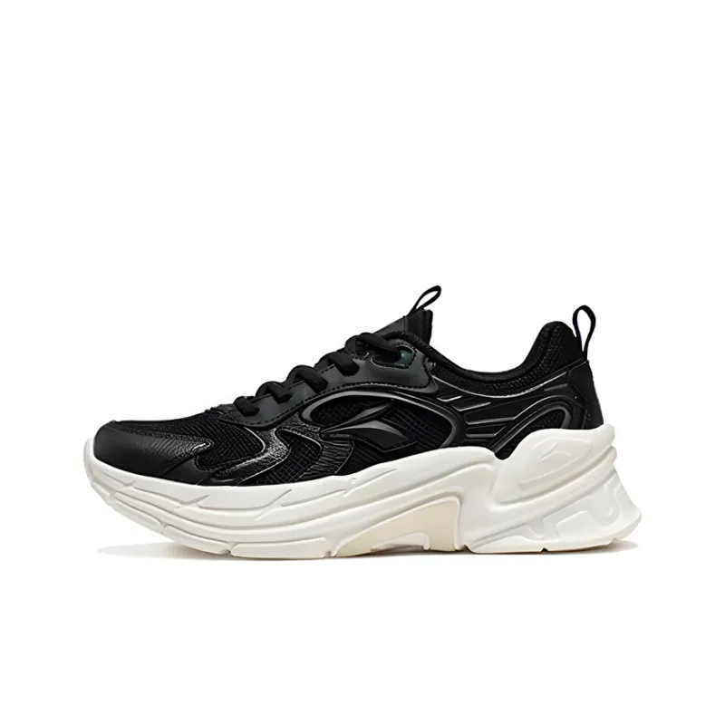 361° Overhill Cushioning, Breathable, Lightweight Low Top Running Shoes Men's Obsidian Black-0