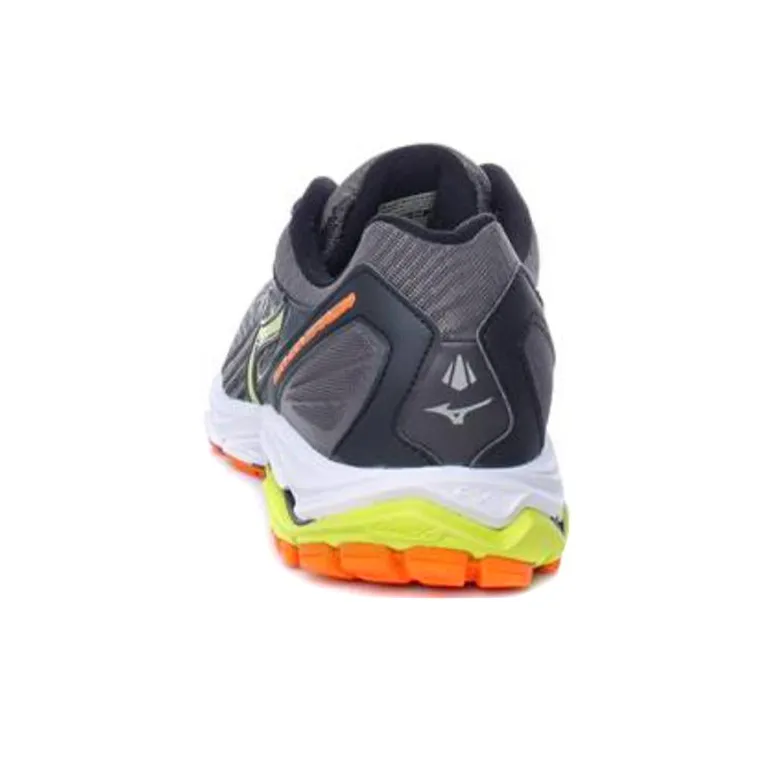 Mizuno Inspire 14 Low Tops White Gray Yellow-3