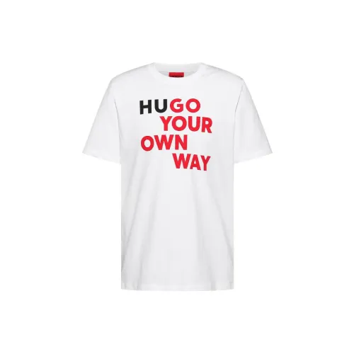 HUGO BOSS T-Shirts Unisex White