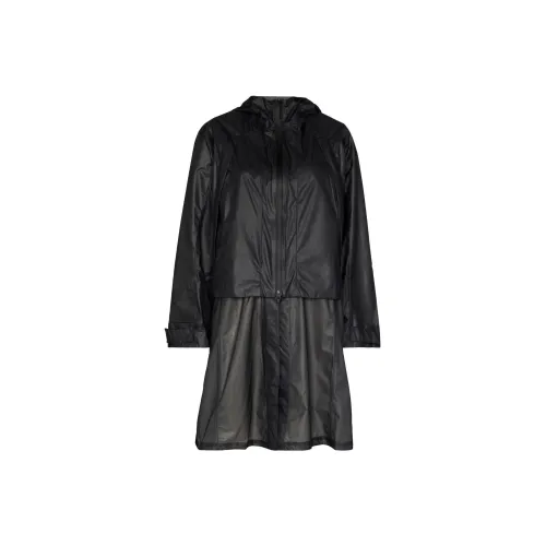 Y-3 Hooded Midi Raincoat