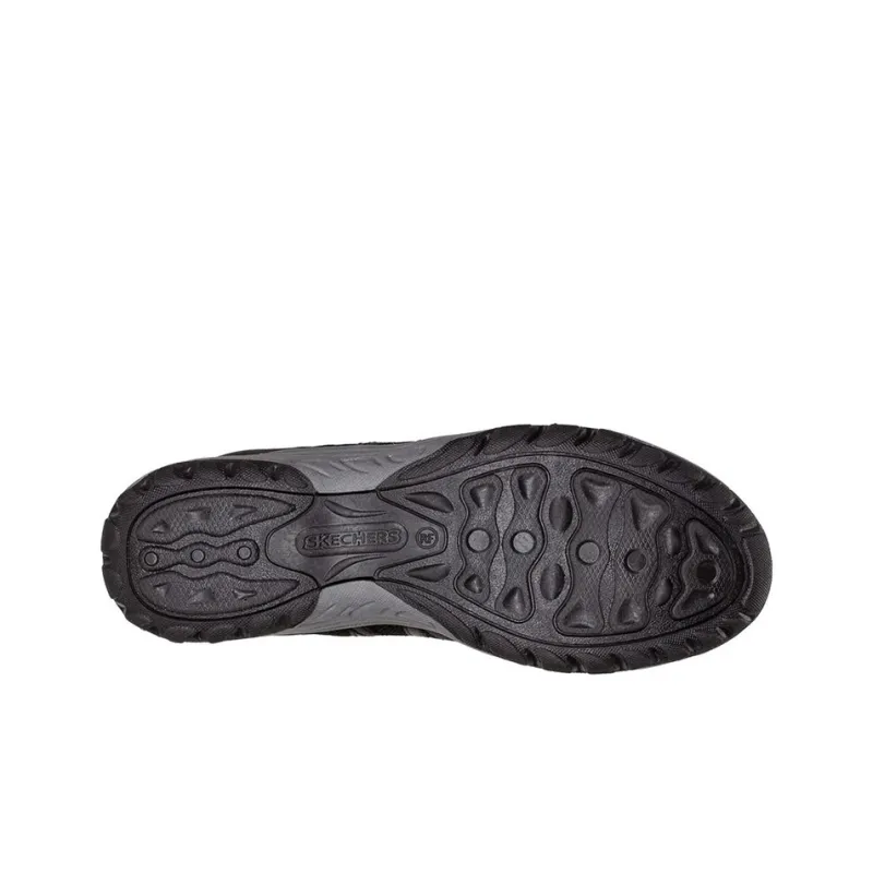 Skechers Reggae Fest Cushioning Anti-Slip Wear-Resistant Breathability Low-Top Casual Shoes Women's Black-4