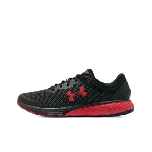 Under Armour Charged Escape 3 Running Shoes Men Low-Top Black/Red