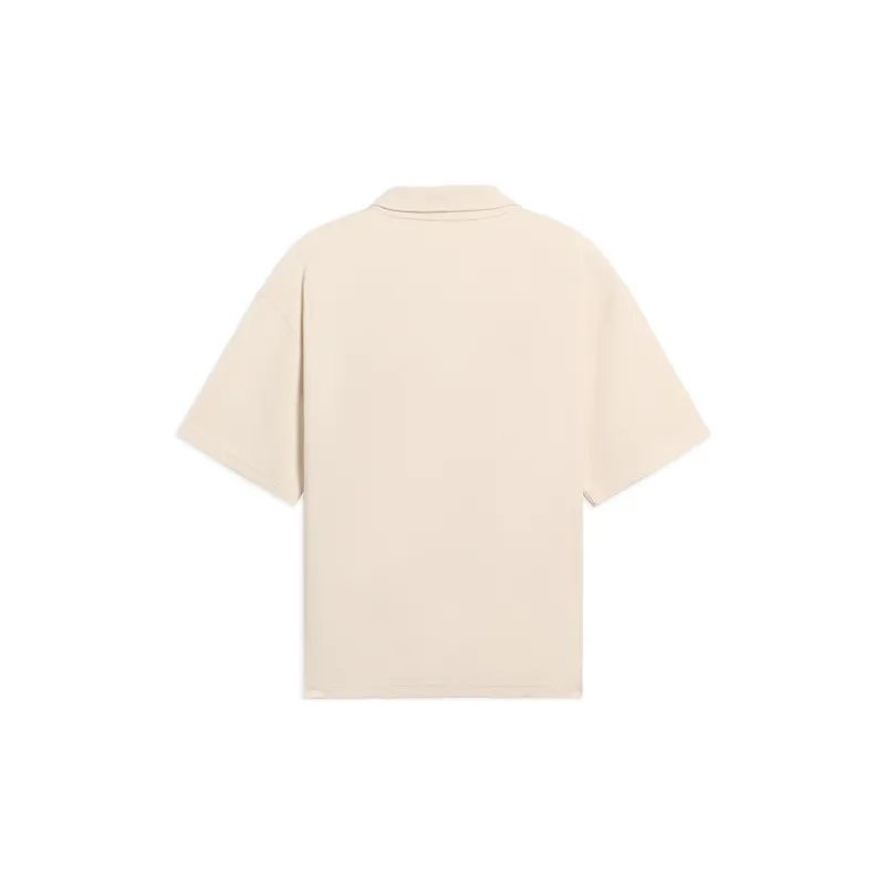 LiNing Polo Shirt Unisex Swan White-1