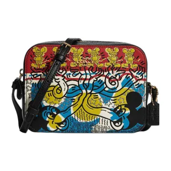 Disney X Keith Haring X COACH Camera Crossbody Bags