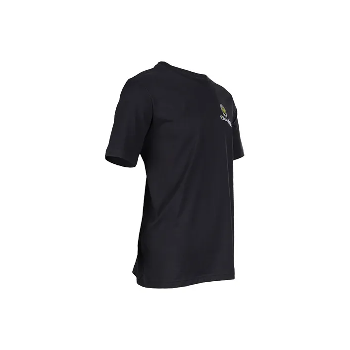 Champion x SMILEY Crew Neck Fitted Straight Short-Sleeved T-Shirt US Version Men's Black-3