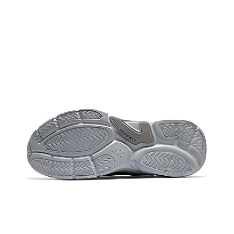 361° Overhill Cushioning, Breathable, Lightweight Low Top Running Shoes Men's Shade 1 Gray Mesh-3