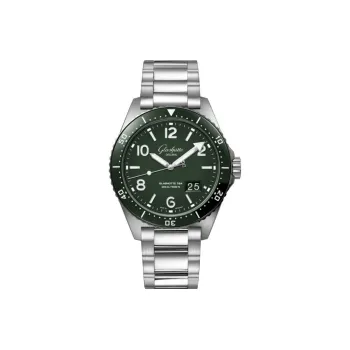 GLASHUTTE ORIGINAL SPEZIALIST Collection Mechanical Movement Men's Watch 43.2mm Green Dial 1 36 13 07 83 70