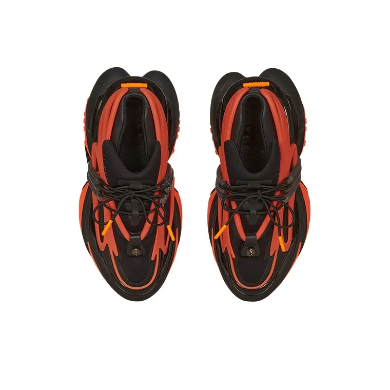BALMAIN Unicorn Low 'Orange'-2