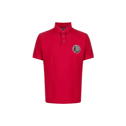 EMPORIO ARMANI Polo Shirts Men Red