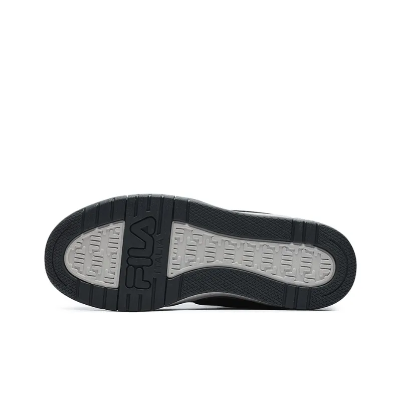 White Mountaineering x FILA FUSION T88 Anti Slip Wear Resistant Low Top Skateboard Shoes Men's Contour Gray-4
