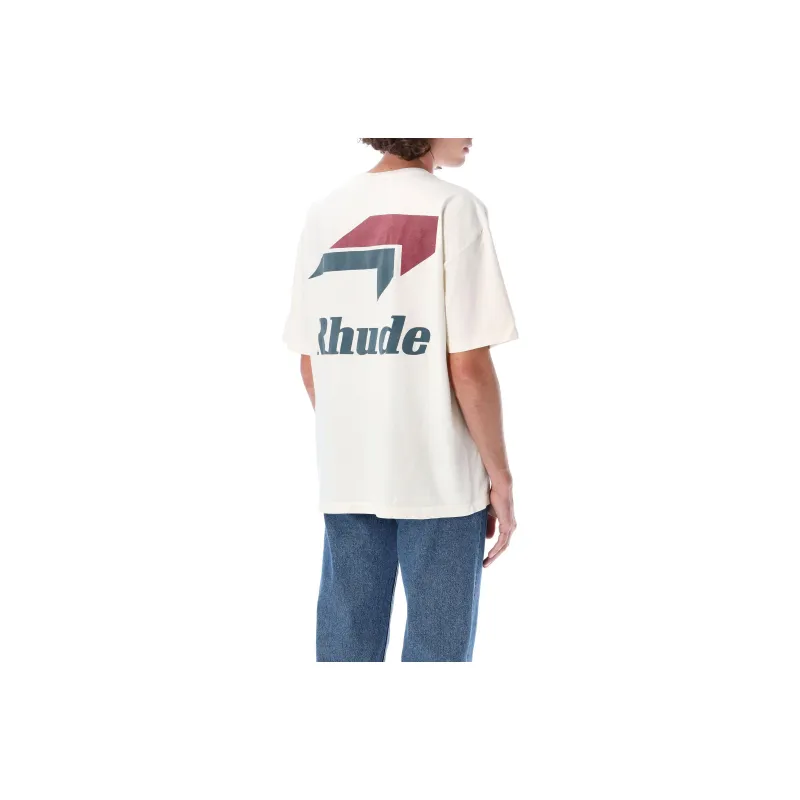 RHUDE T-Shirts Men White-1