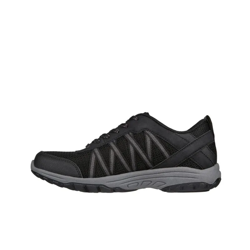 Skechers Reggae Fest Cushioning Anti-Slip Wear-Resistant Breathability Low-Top Casual Shoes Women's Black-0