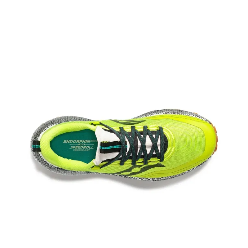 Saucony Endorphin Trail Reflect Camo Lime-3