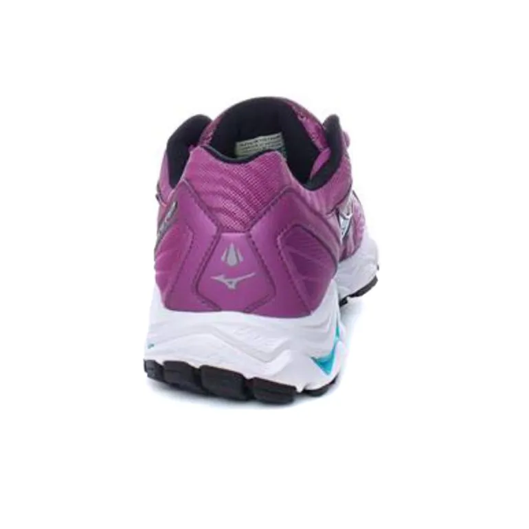 Mizuno Wave Inspire 14 Low Tops Wear resistant Purple White Blue-3