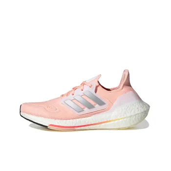 Adidas Ultra Boost 22 Clear Orange Silver Metallic Ecru Tint Women's