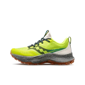 Saucony Endorphin Trail Reflect Camo Lime