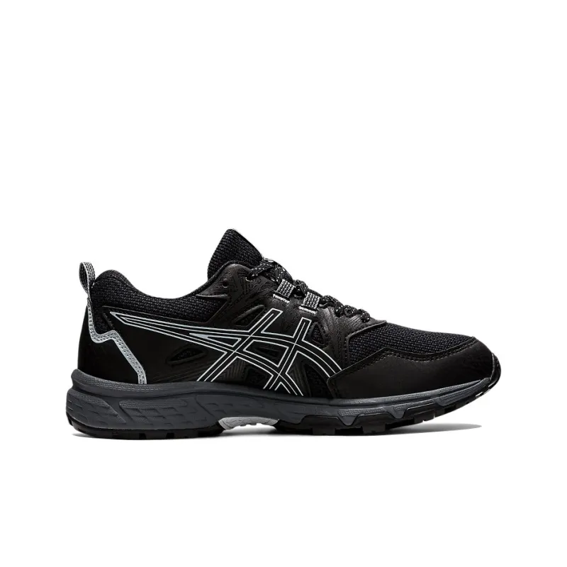 Asics Gel-Venture 8 Wear-Resistant Low-Top Running Shoes Men's Black White D-Width-1