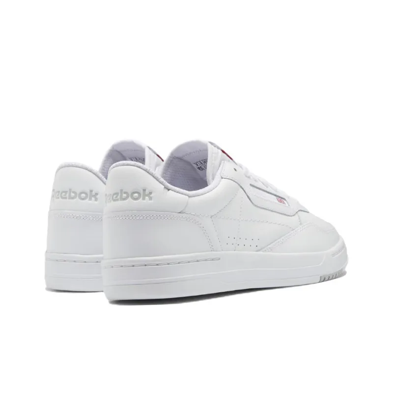 Reebok Court Peak Low Tops Casual Skateboarding Shoes Unisex White-3
