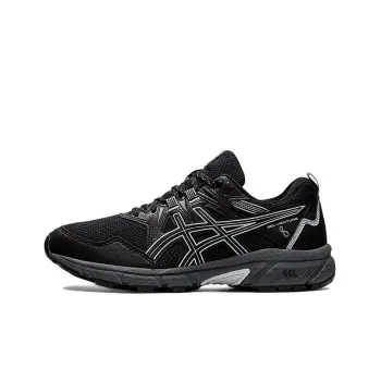 Asics Gel-Venture 8 Wear-Resistant Low-Top Running Shoes Women's Black White